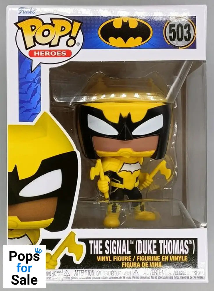 503 The Signal Duke Thomas - DC Batman War Zone Funko POP - Brand New