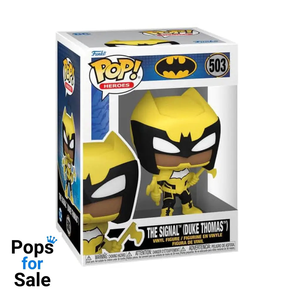 503 The Signal Duke Thomas - Dc Batman War Zone Funko Pop Preorder