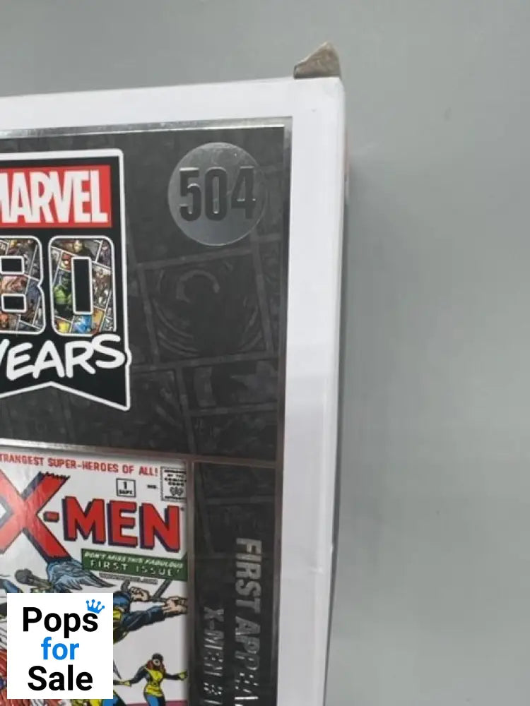 504 Iceman (First Appearance) - Marvel 80 Years - Damaged Box Funko POP