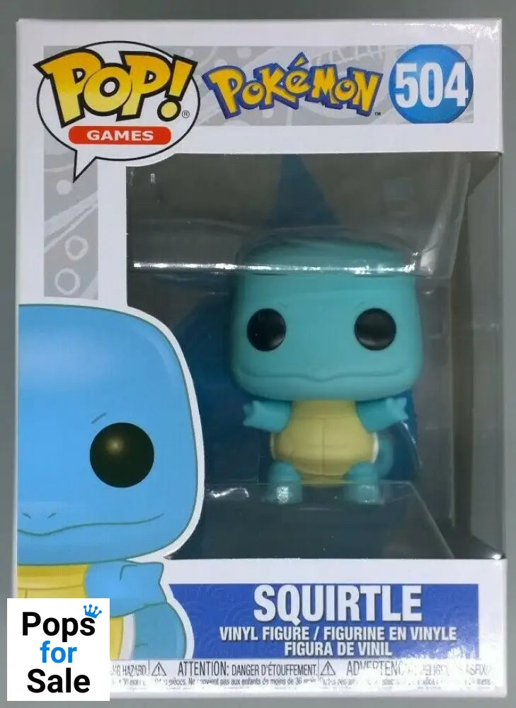 #504 Squirtle - Pokemon Funko POP