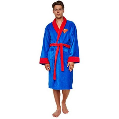 Superman: Adult Fleece Hoodless Robe