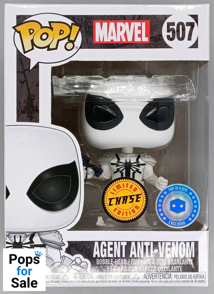 507 Agent Anti-Venom - Chase Edition - Marvel - Box Damaged Funko POP