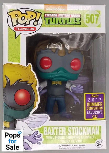 507 Baxter Stockman - Teenage Mutant Ninja Turtles TMNT - Box Damaged Funko POP