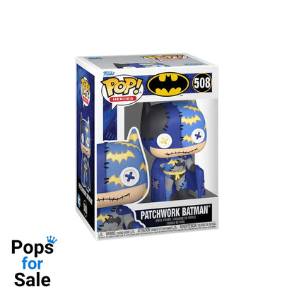 508 Patchwork Batman - DC Batman Funko POP - Brand New