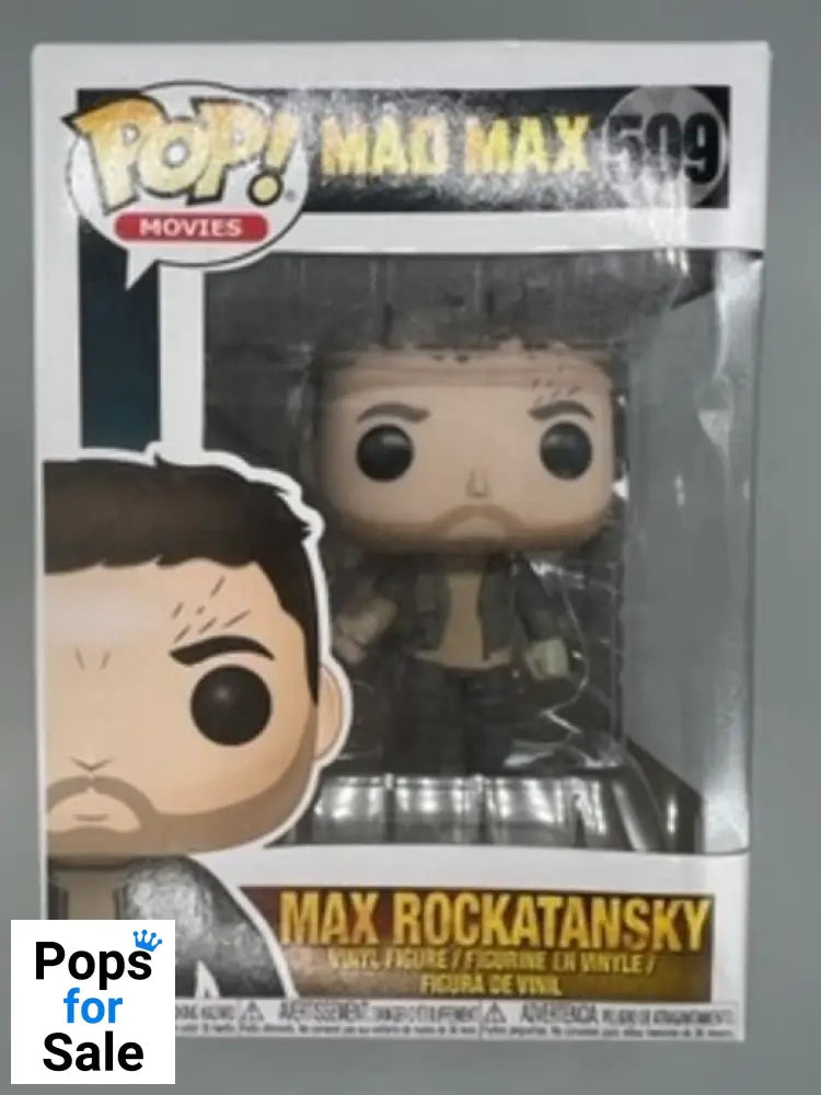 509 Max Rockatansky - Mad Max Fury Road - Funko POP - Box Damaged