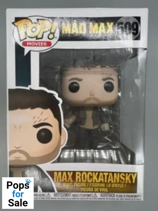 509 Max Rockatansky - Mad Max Fury Road - Funko POP - Box Damaged