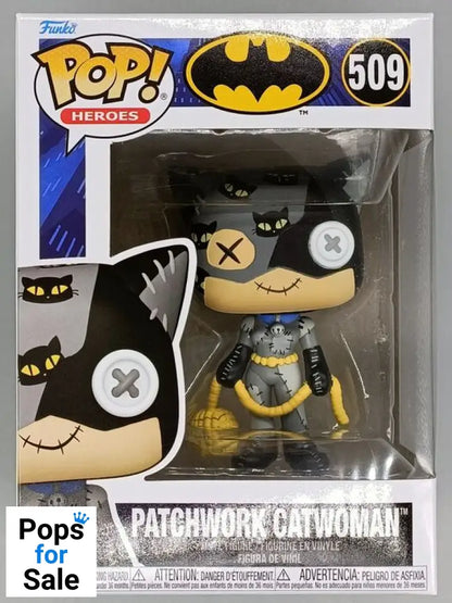 509 Patchwork Catwoman - DC Batman Funko POP - Brand New