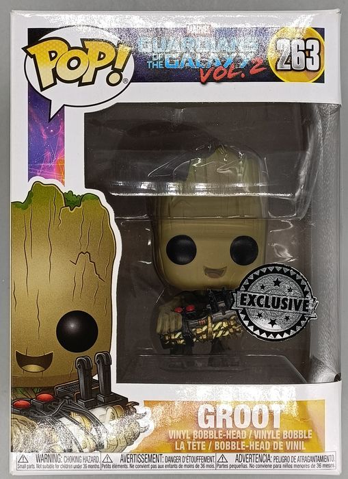 #263 Groot (Bomb) Marvel Guardians of the Galaxy Vol 2 Box Damaged Funko POP