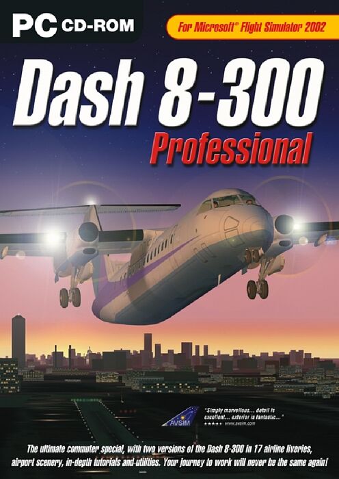 DASH 8-300 Professional Add-On for FS 2002