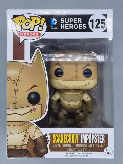#125 Scarecrow Impopster - DC Batman - Box Damaged Funko POP