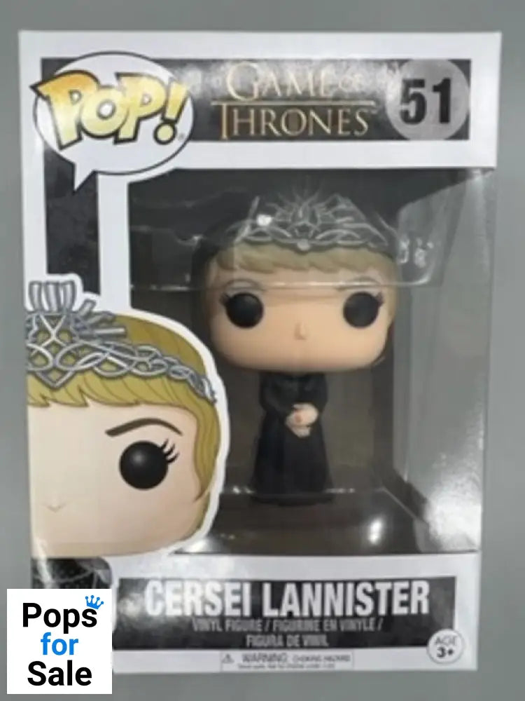 51 Cersei Lannister (Queen) - Game of Thrones Funko POP - Box Damaged
