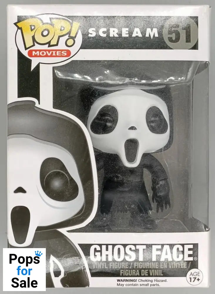 51 Ghostface - Scream - Horror - Box Damaged Funko POP