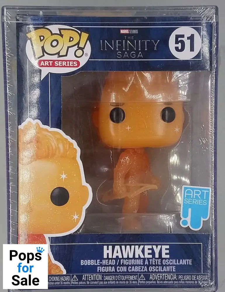 #51 Hawkeye - Art Series - Marvel Infinity Saga Funko POP