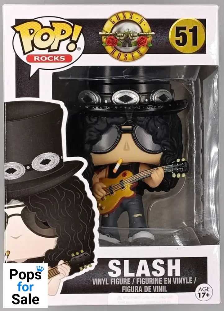 #51 Slash - Rocks - Guns N Roses Funko POP