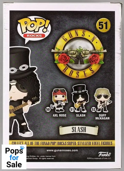 #51 Slash - Rocks - Guns N Roses Funko POP