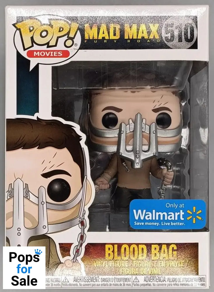 #510 Blood Bag - Mad Max: Fury Road Funko POP