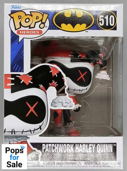 510 Patchwork Harley Quinn - DC Batman Funko POP - Brand New