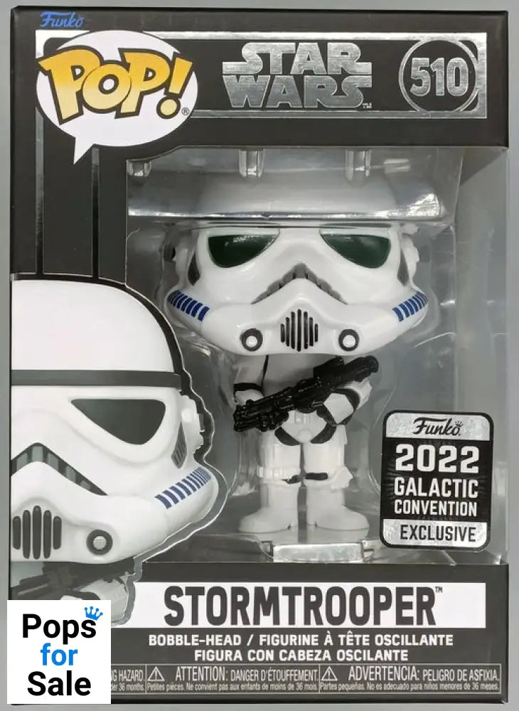 #510 Stormtrooper - Star Wars - 2022 Con Funko POP