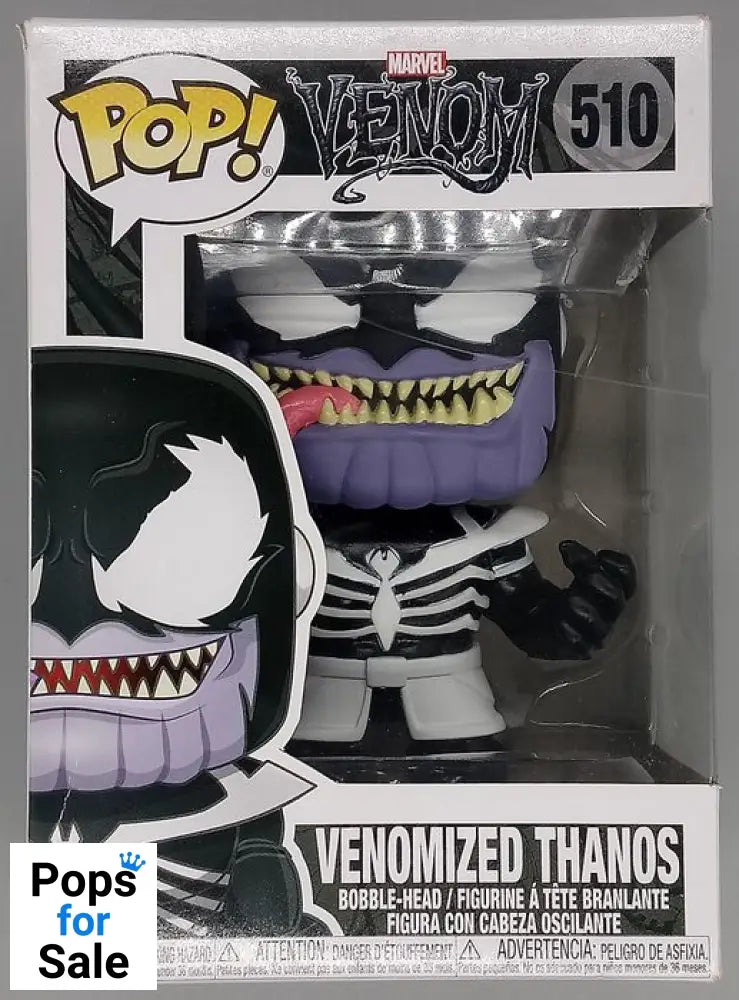 #510 Venomized Thanos - Marvel Venom - Damaged Box Funko POP