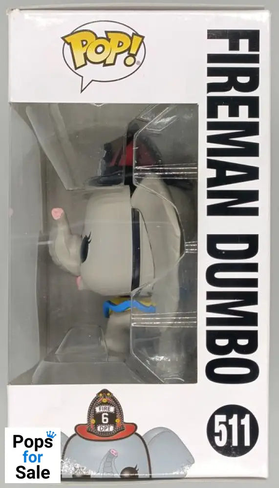 #511 Fireman Dumbo - Disney (Dumbo Live Action) - Box Damaged Funko POP