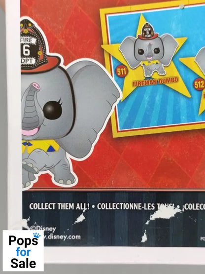 #511 Fireman Dumbo - Disney (Dumbo Live Action) - Box Damaged Funko POP