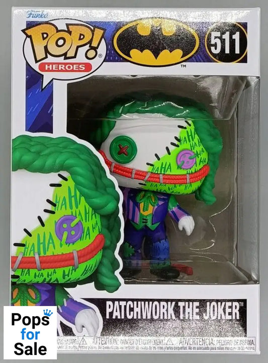 511 Patchwork The Joker - DC Batman Funko POP - Brand New
