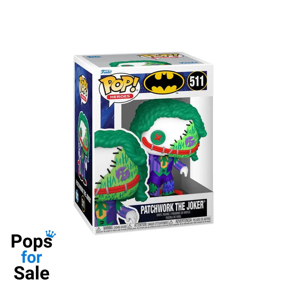 511 Patchwork The Joker - Dc Batman Funko Pop Preorder