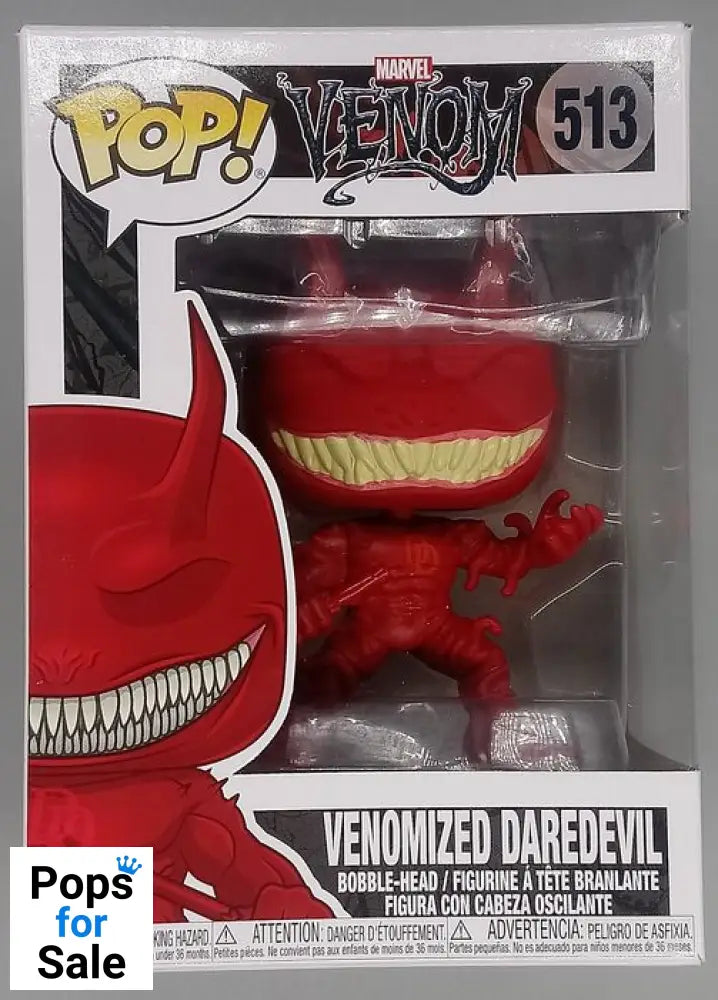 513 Venomized Daredevil - Marvel Venom - Box Damaged Funko POP