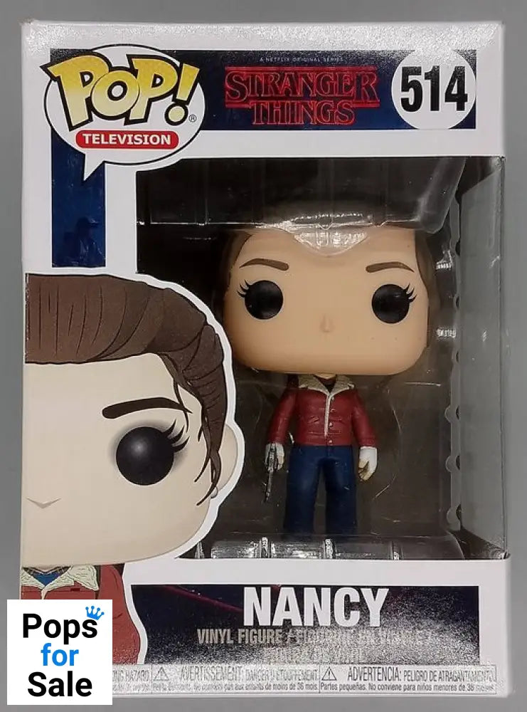 #514 Nancy - Stranger Things - Box Damaged Funko POP