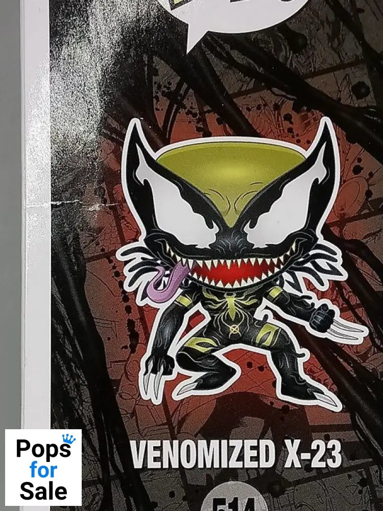 #514 Venomized X-23 - Marvel Venom - Box Damaged Funko POP