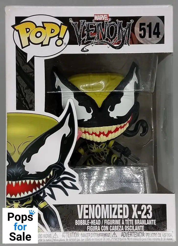 #514 Venomized X-23 - Marvel Venom - Box Damaged Funko POP