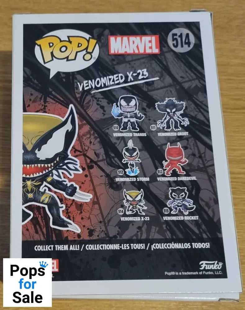 #514 Venomized X-23 - Marvel Venom Funko POP