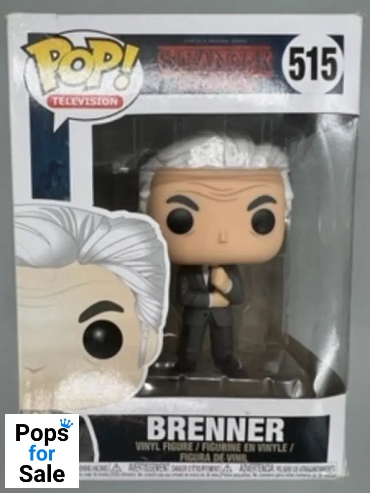 #515 Brenner - Stranger Things - Box Damaged Funko POP