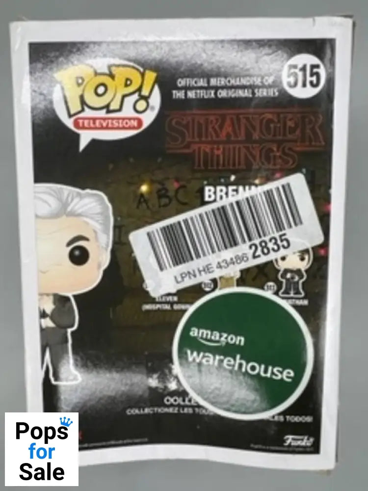 #515 Brenner - Stranger Things - Box Damaged Funko POP