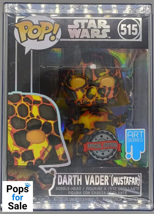 515 Darth Vader (Mustafar) - Art Series - Star Wars Funko POP