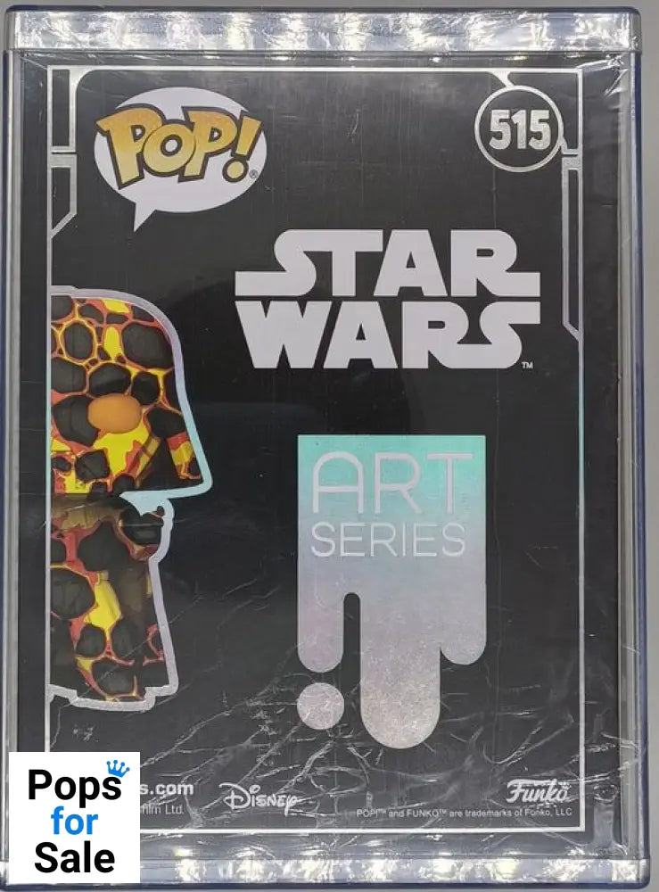 515 Darth Vader (Mustafar) - Art Series - Star Wars Funko POP