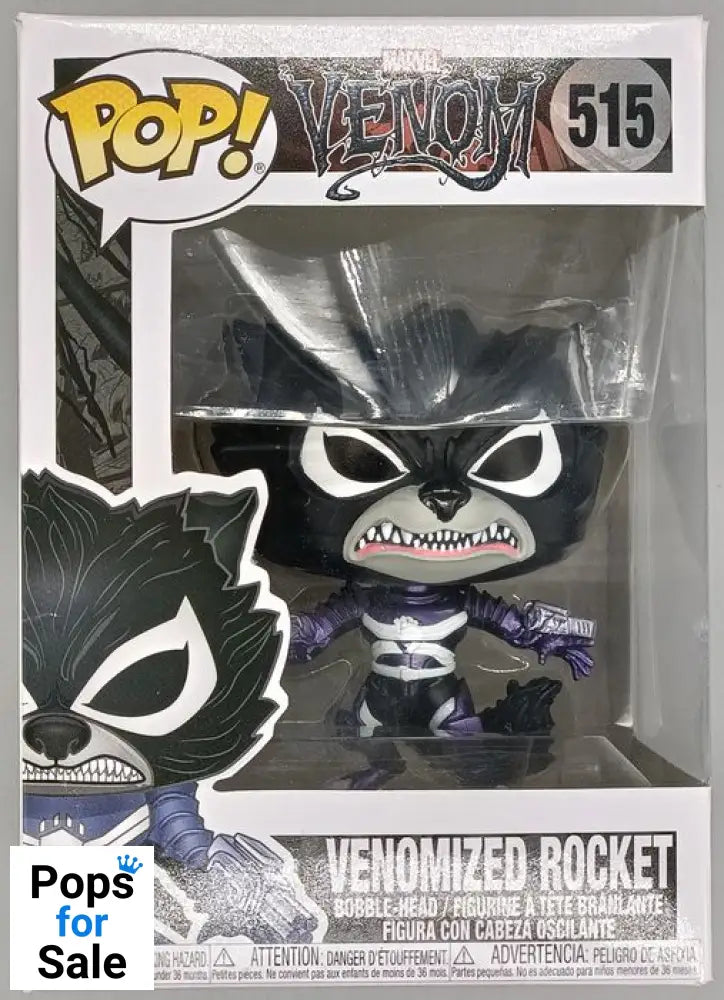 515 Venomized Rocket - Marvel Venom - Damaged Box Funko POP