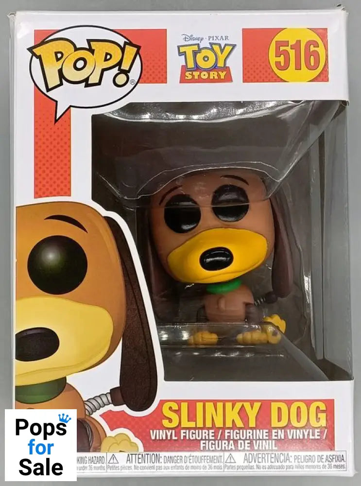 516 Slinky Dog - Disney Toy Story - Box Damaged Funko POP