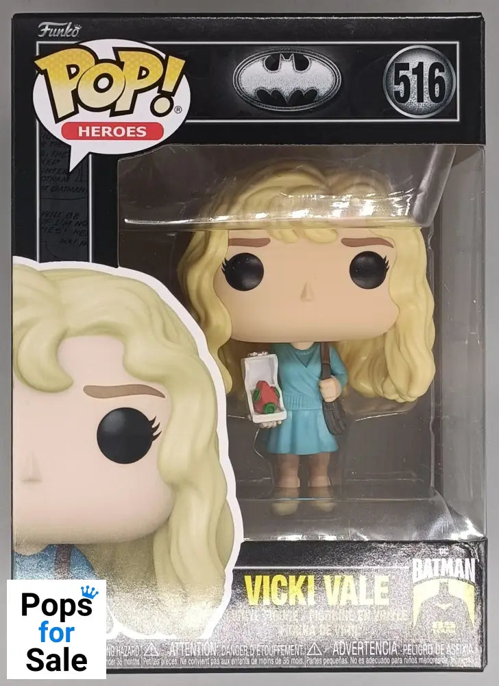 516 Vicki Vale - DC Batman 85th Anniversary Funko POP - Brand New