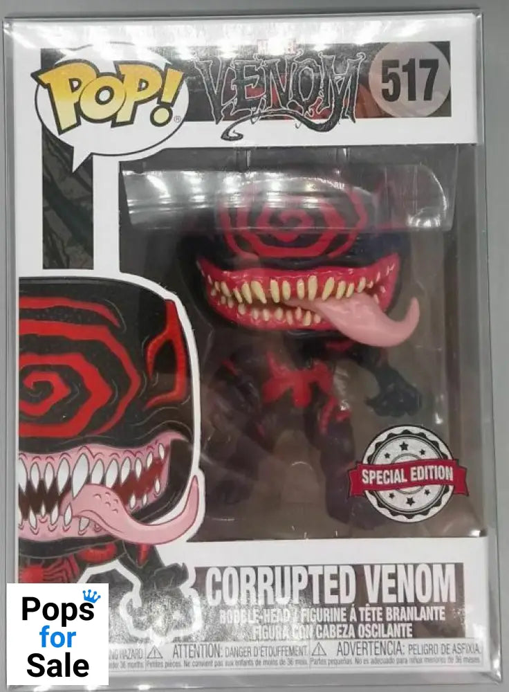 517 Corrupted Venom - Pop Marvel - Special Edition Funko POP
