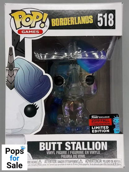 #518 Butt Stallion - Borderlands - 2019 Con - Box Damaged Funko POP