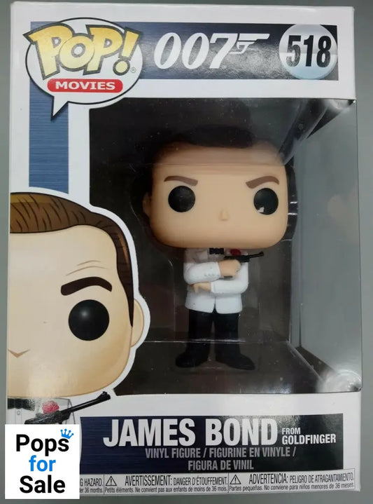 518 James Bond Sean Connery Tux (Goldfinger) Funko POP