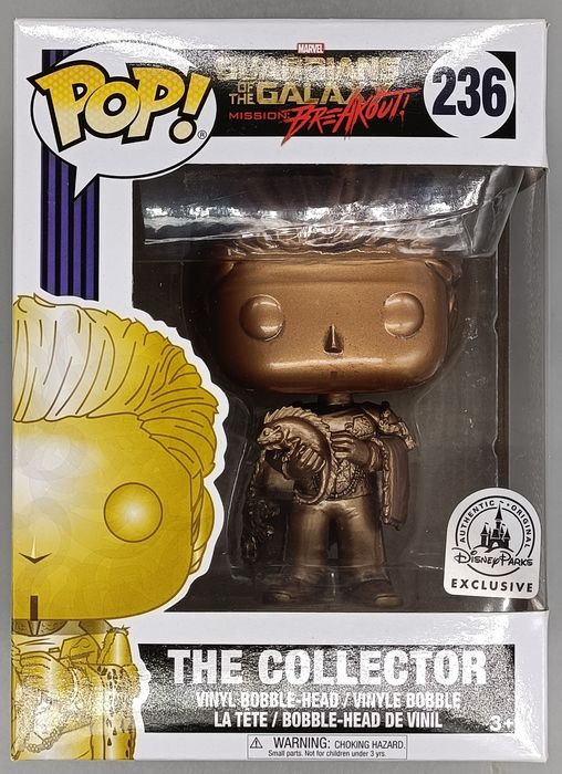 #236 The Collector (Gold) Marvel Guardians of th- Box Damaged Funko POP