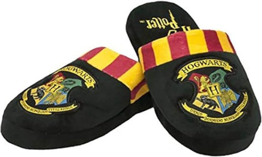 Harry Potter: Hogwarts Mens Mule Slippers (Size Large UK 8+/EU42+)