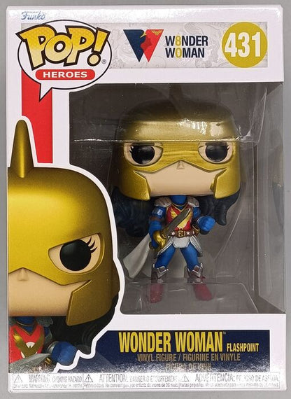 #431 Wonder Woman (Flashpoint) DC Wonder Woman 80th - Box Damaged Funko POP