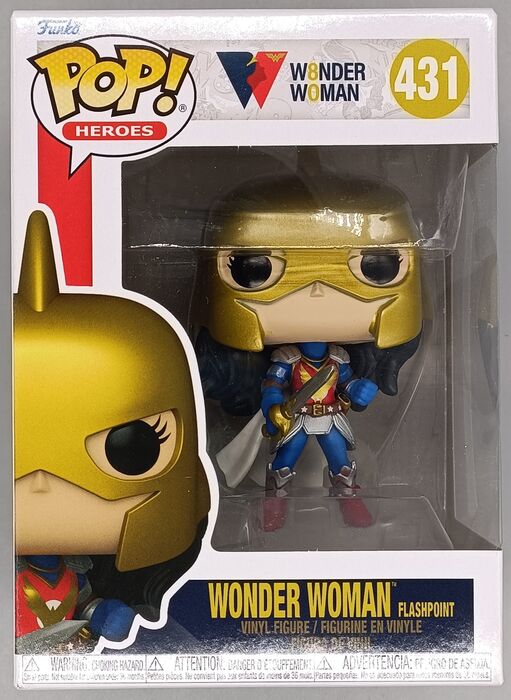 #431 Wonder Woman (Flashpoint) DC Wonder Woman 80th - Box Damaged Funko POP