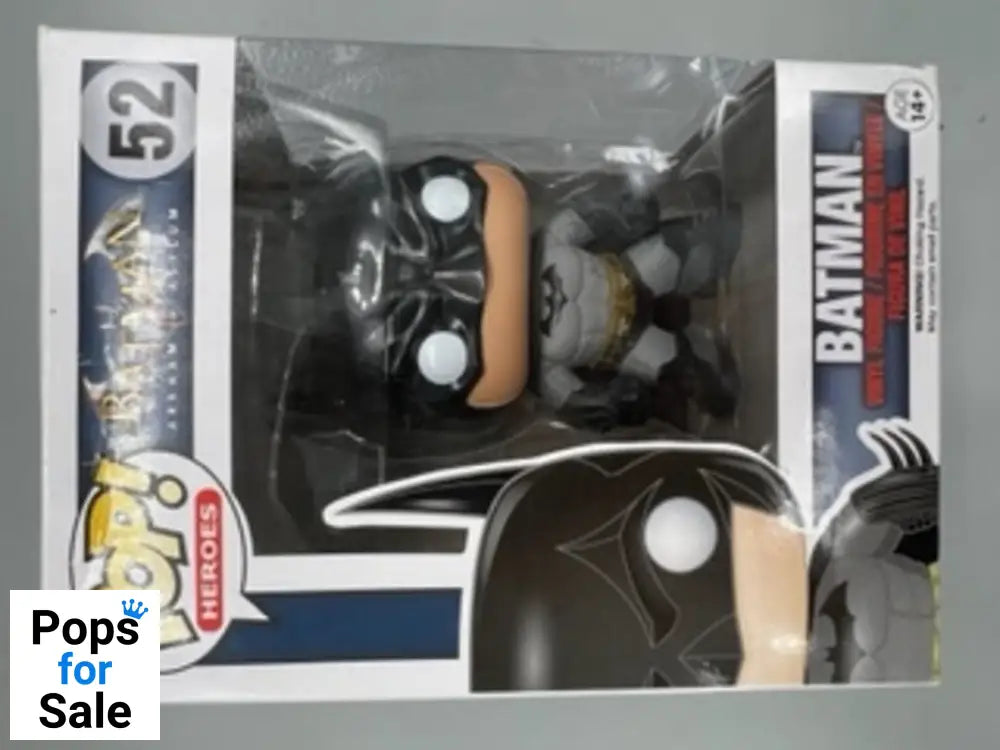 #52 Batman - DC - Batman Arkham Asylum - Box Damaged Funko POP