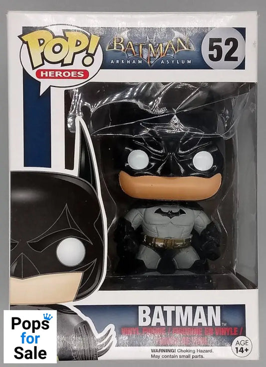 #52 Batman - DC - Batman Arkham Asylum - Box Damaged Funko POP