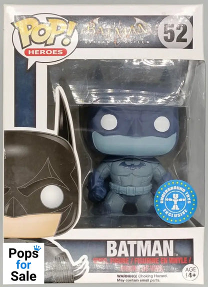 #52 Batman (Detective Mode) DC - Batman Arkham Asylum Box Damaged Funko POP