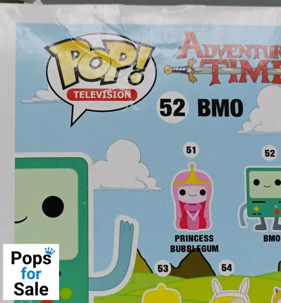 #52 BMO - Adventure Time - Box Damaged Funko POP